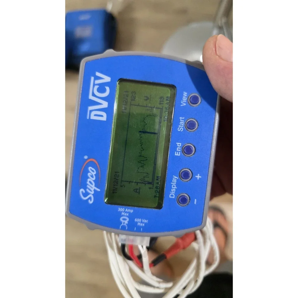 Supco Data View DVCV Current & Voltage Data Logger